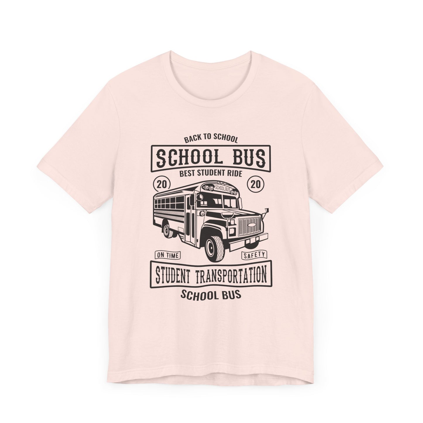 School Bus, Best Student Ride - Unisex Jersey Short Sleeve Tee