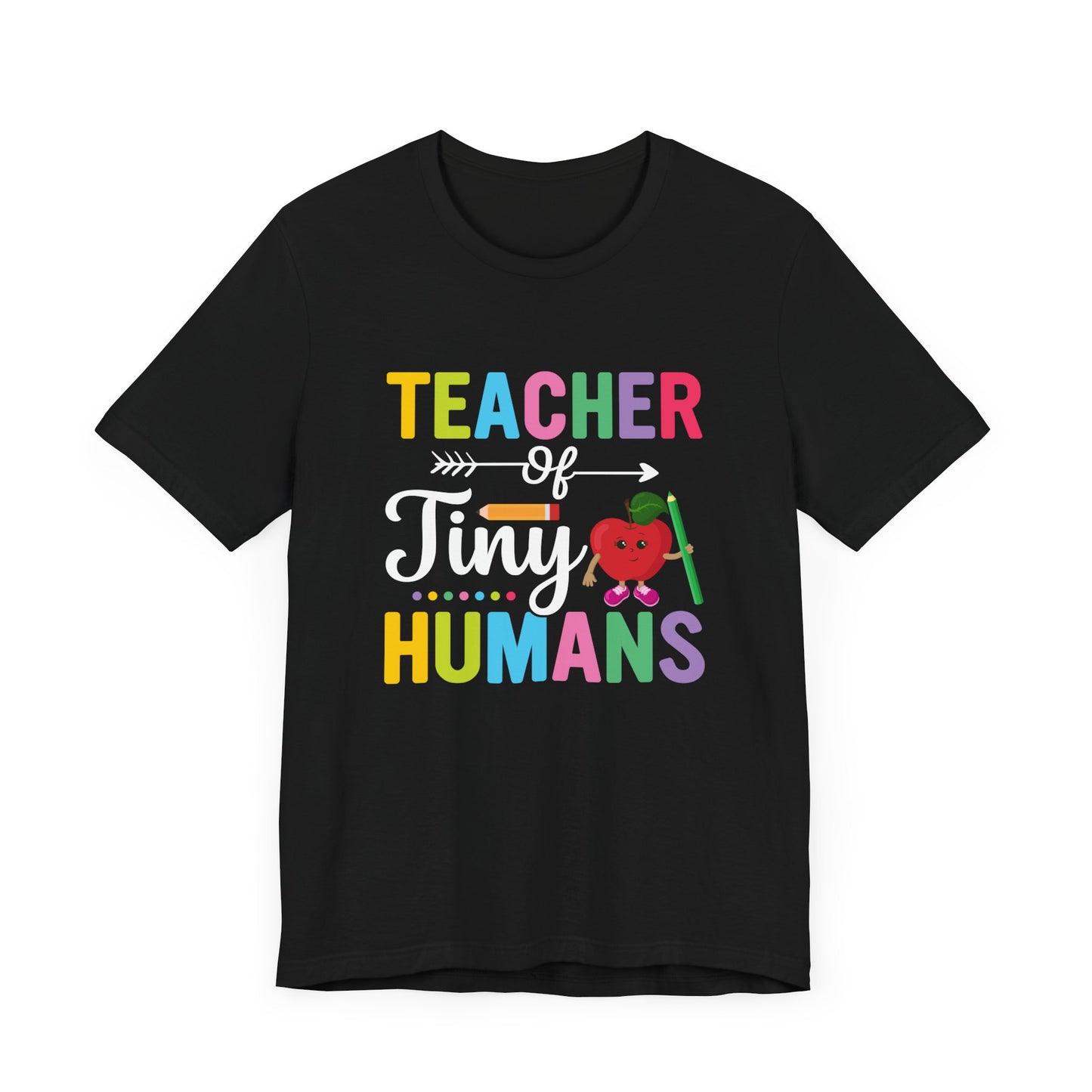 Teacher Of Tine Humans - Unisex Jersey Short Sleeve Tee