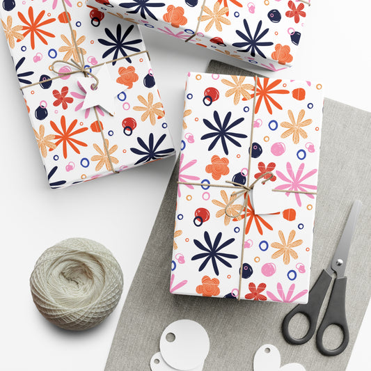 Colorful Flowers - Gift Wrap Papers - 10213