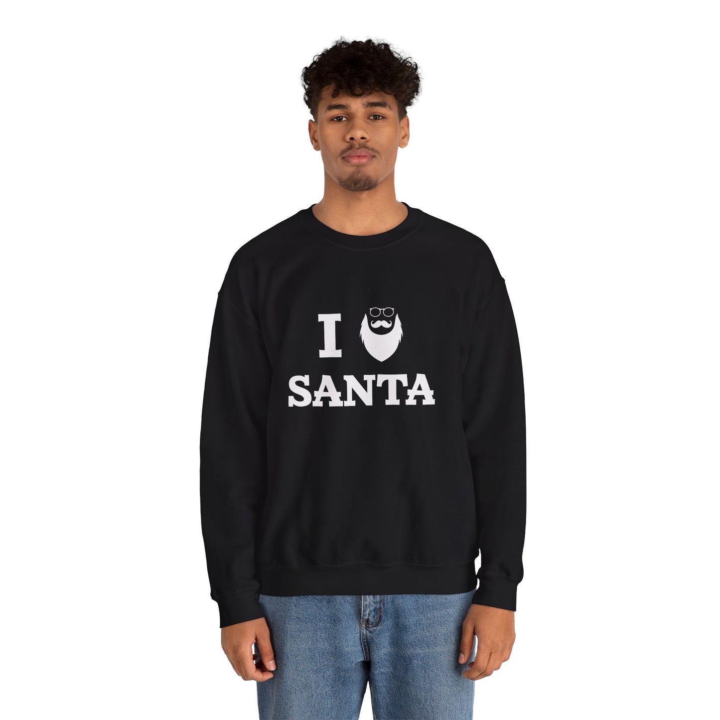 I Love Santa - Unisex Heavy Blend™ Crewneck Sweatshirt