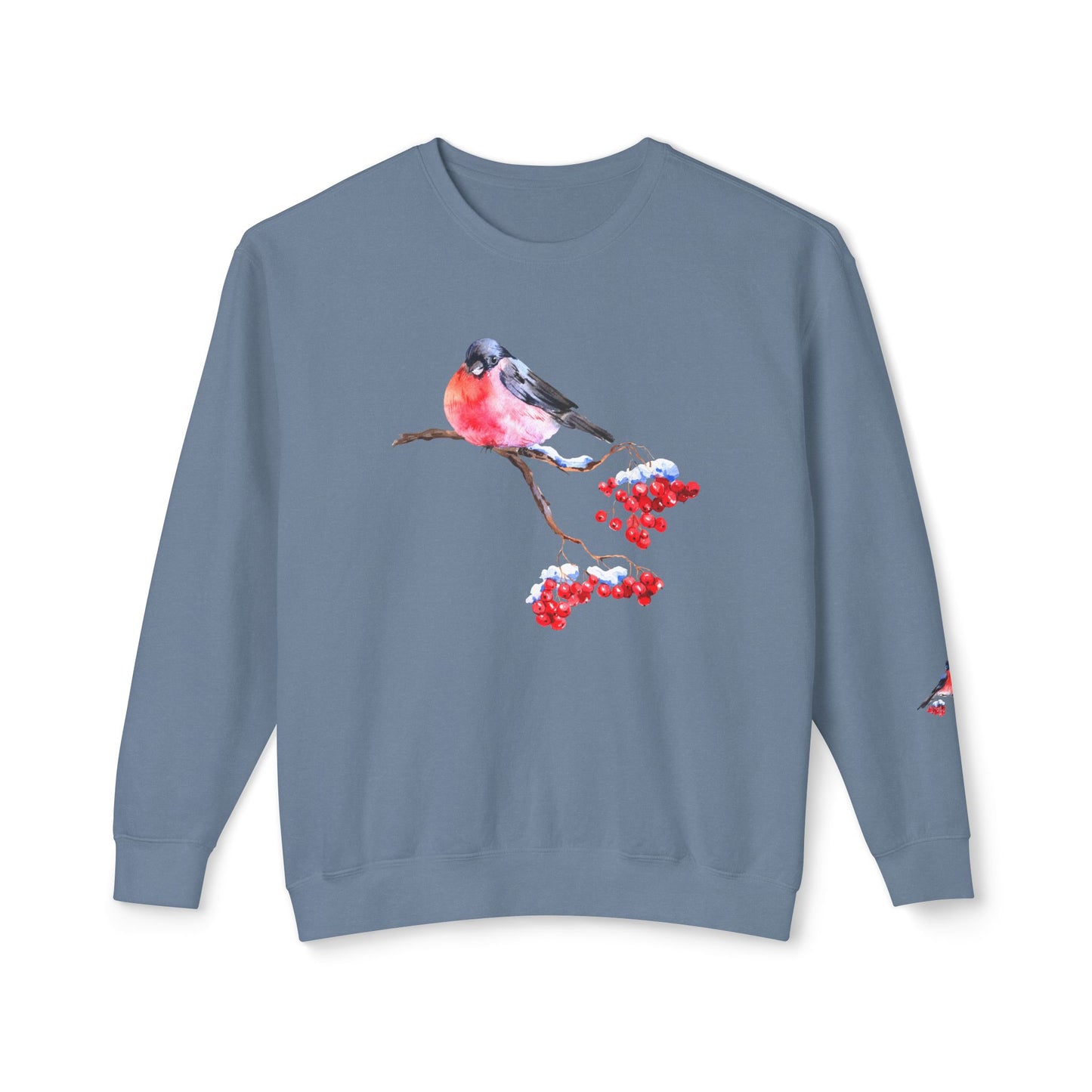 Bird & Cherry - Unisex Lightweight Crewneck Sweatshirt - 10336