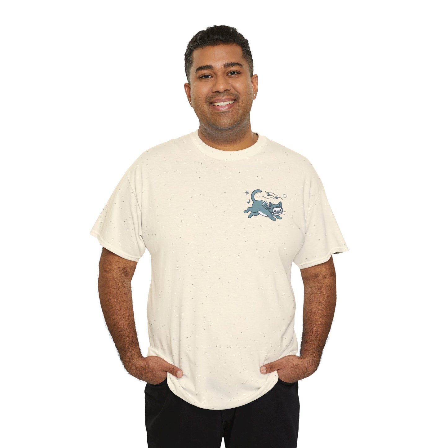 Sea Cats T-Shirt — Cute Underwater Cat Graphic Tee, Ocean Cat Lover Gift - 14869