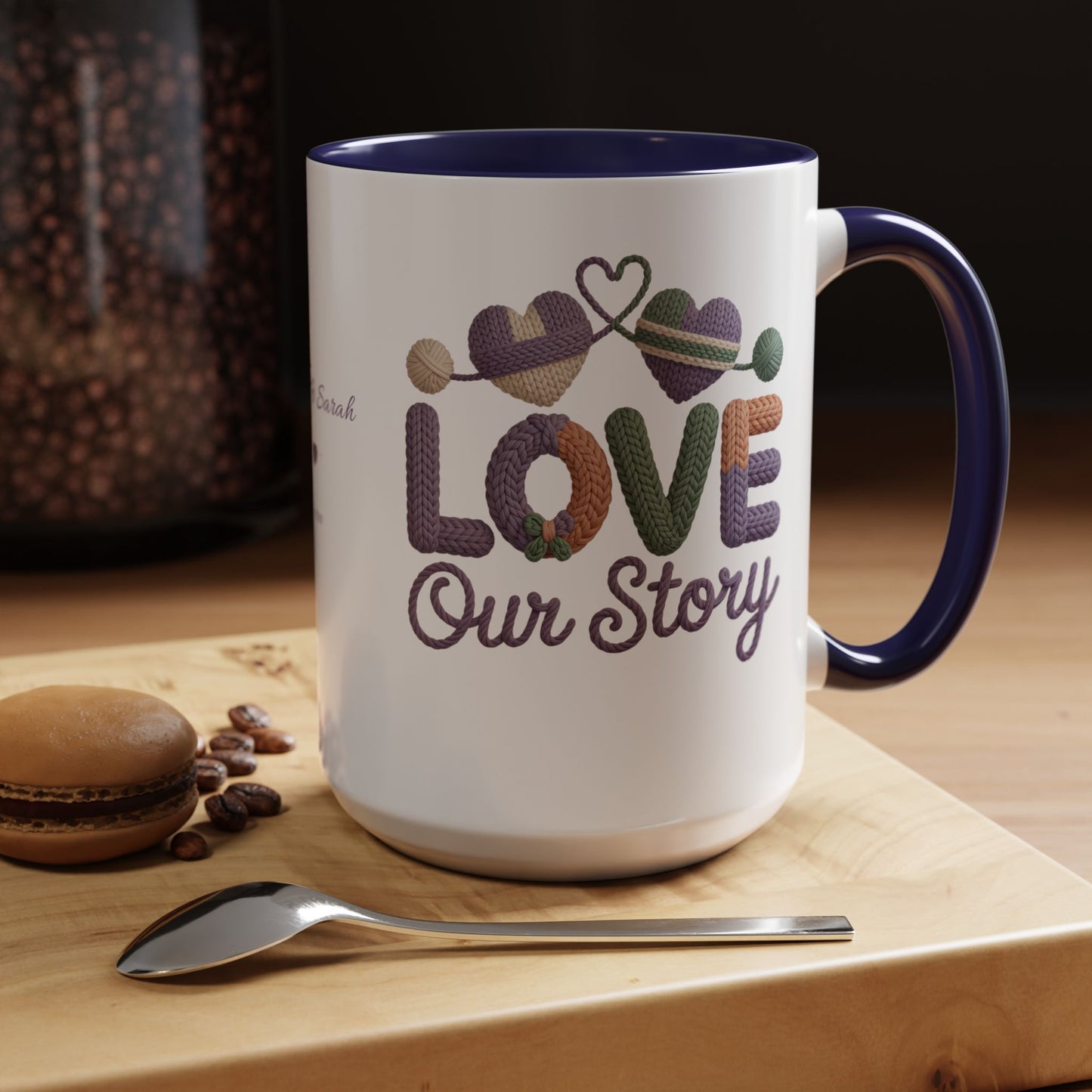 Our Story Personalized Mug — Custom Names & Established Date | Couple Gift (11oz / 15oz) - 14749