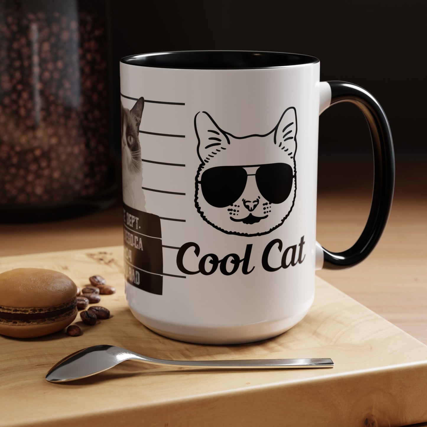 Kitty Bad - Accent Coffee Mug (11, 15oz)