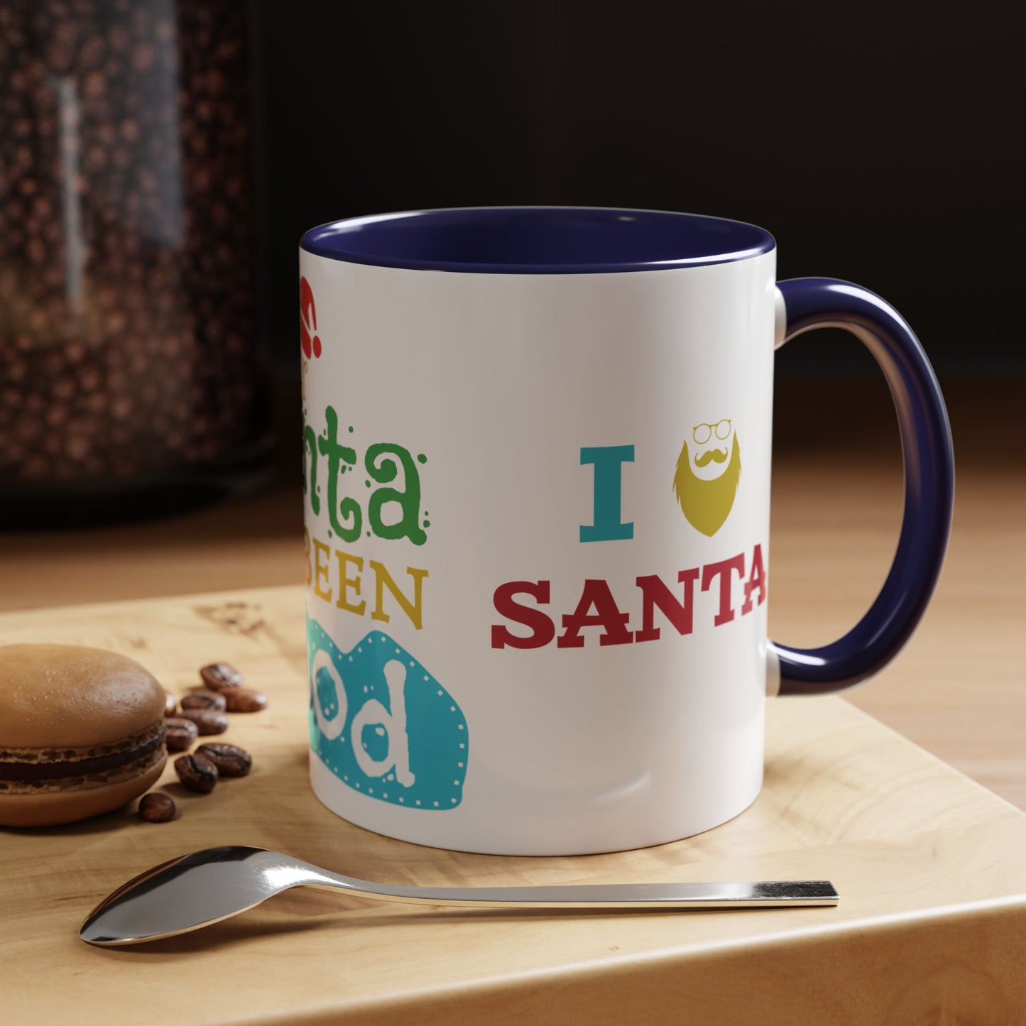 Dear Santa, I've Been Good - Accent Coffee Mug (11, 15oz)