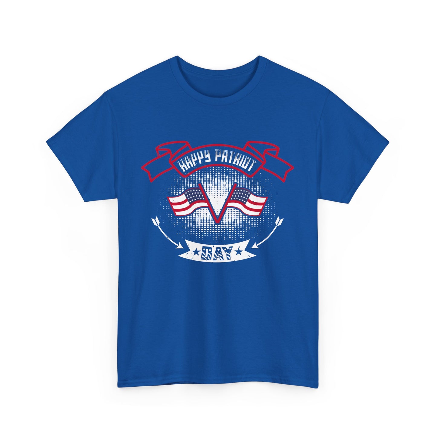 Patriotic Unisex Heavy Cotton Tee, 4th of July Shirt, Memorial Day Tee, Independence Day Apparel, Casual Everyday T-Shirt - 13818