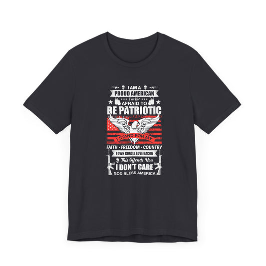 July 4, God Bless America - Unisex Jersey Short Sleeve Tee