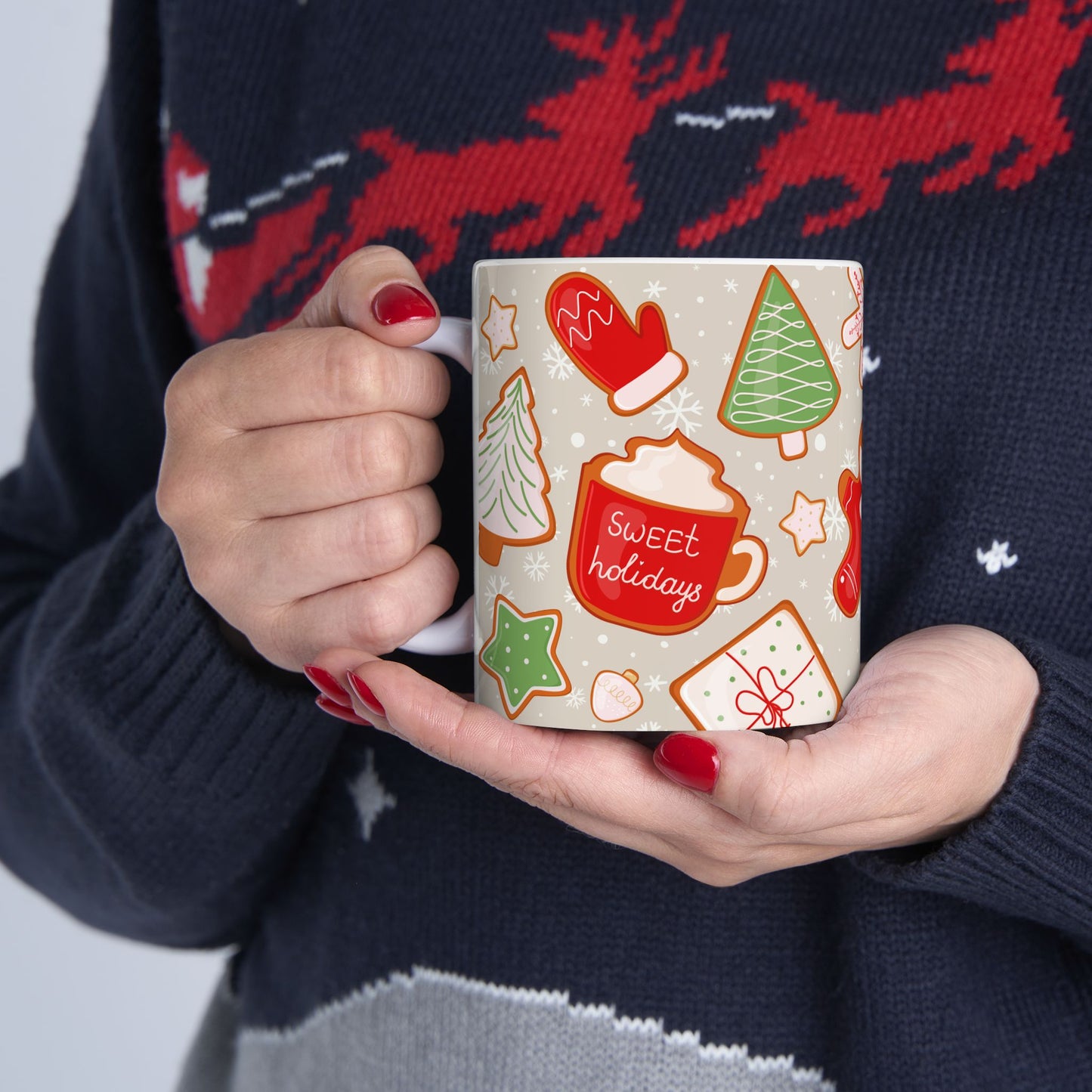 Christmas Vibe - Ceramic Mug, (11oz, 15oz) - 10913