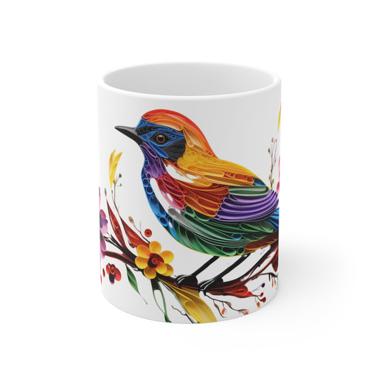 Colorful Bird - Mug 11oz - 10866