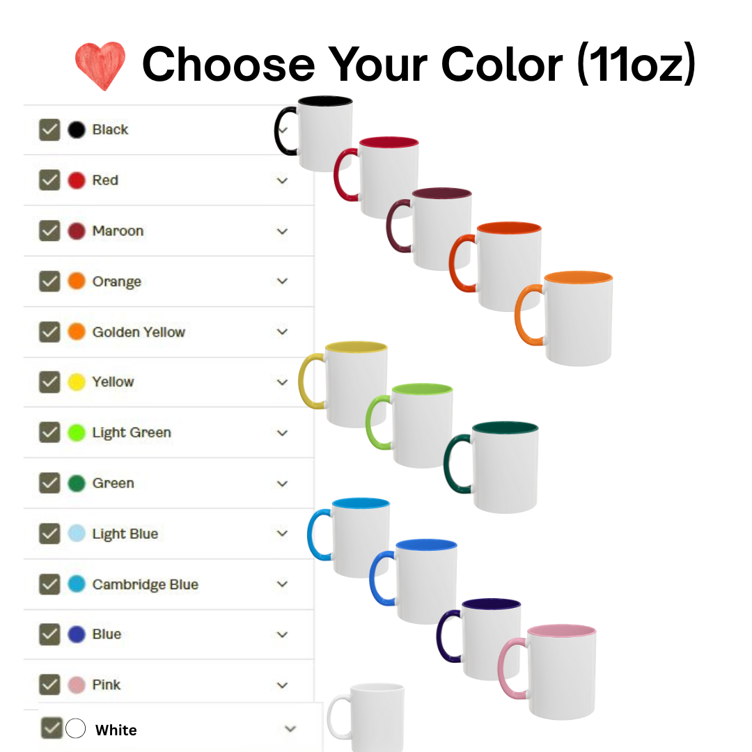 50th birthday gifts, happy 50th birthday mug, wildflowers custom mug, 1975 mug, floral mug, birthday gift for her, 50th birthday mug - 14212