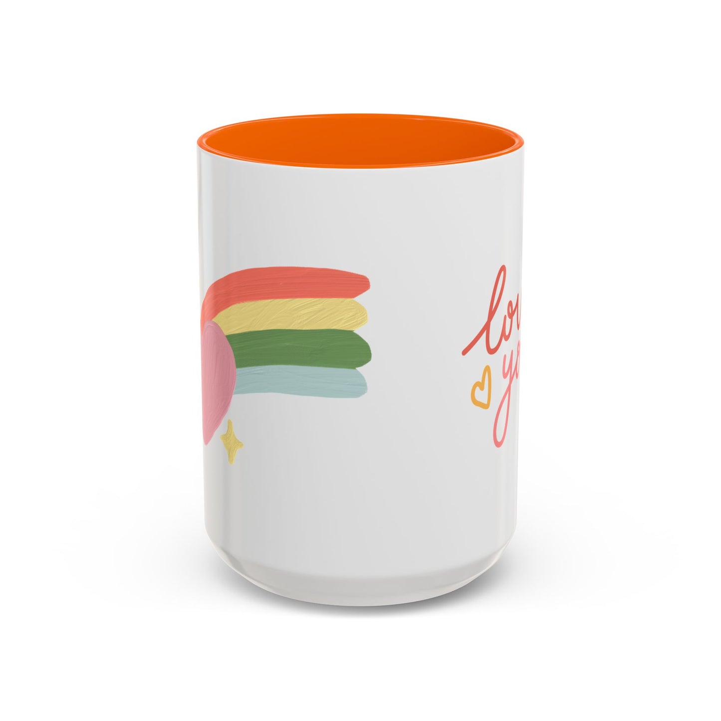 Love You - Accent Coffee Mug (11, 15oz) - 11190