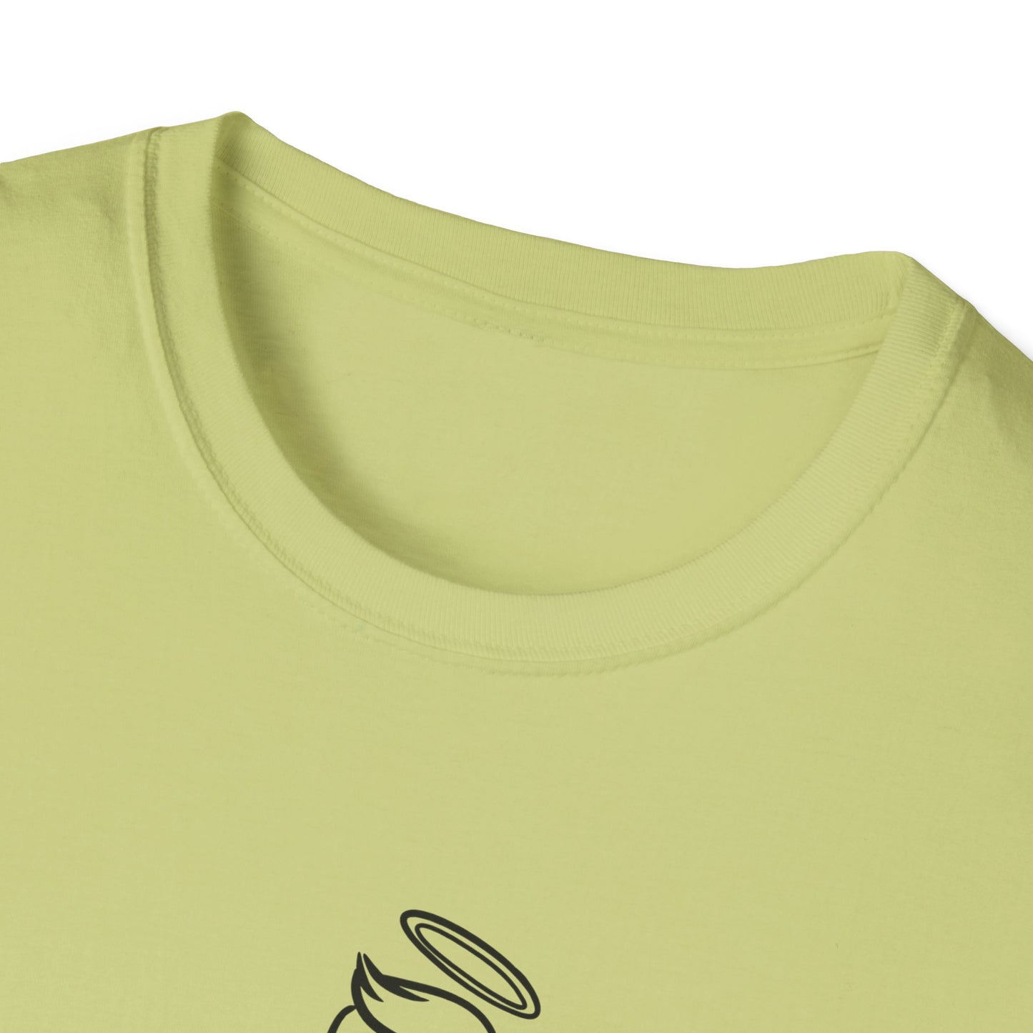 Angel Baby Momma Unisex Softstyle T-Shirt - Perfect for Mother's Day and Everyday Wear - 11828