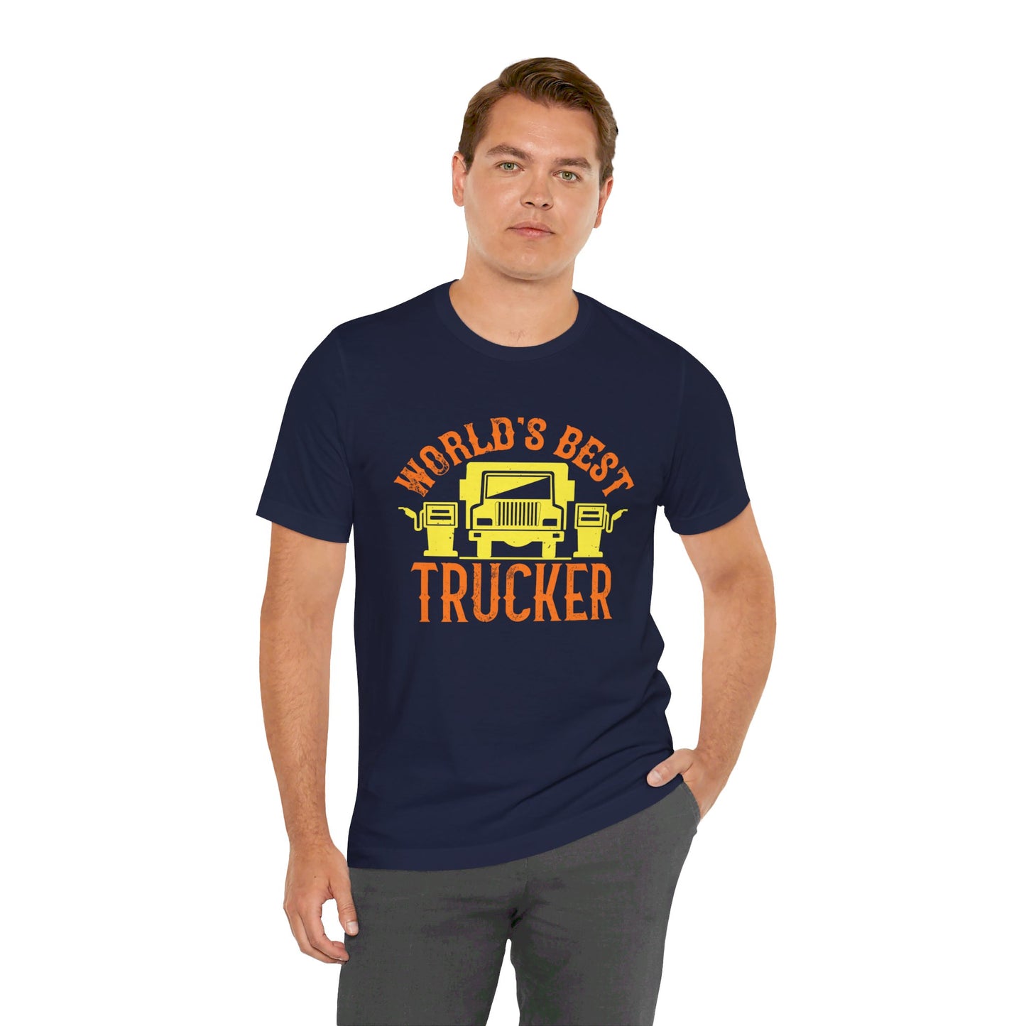 World’s Best Truck Driver - Unisex Jersey Short Sleeve Tee