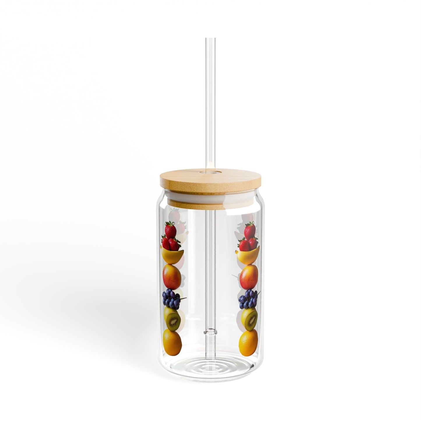 Nature's Candy in Every Bite,  Customizable - Sipper Glass, 16oz