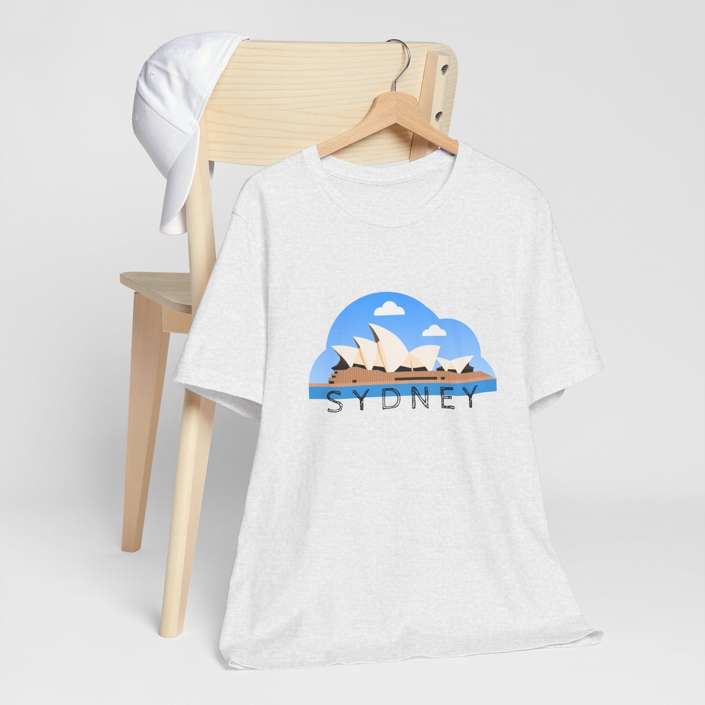 Sydney Graphic Unisex Jersey Tee - Coastal Vibes T-Shirt - 12044