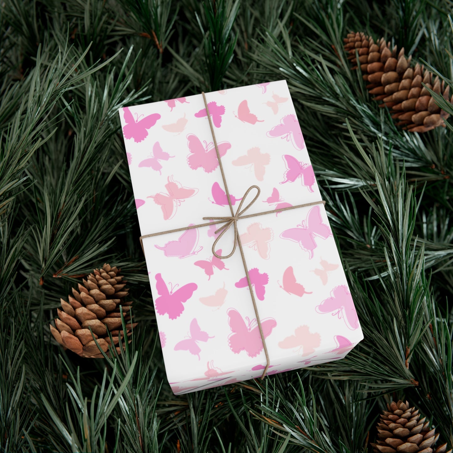 Pink Butterflies - Gift Wrap Papers - 10362