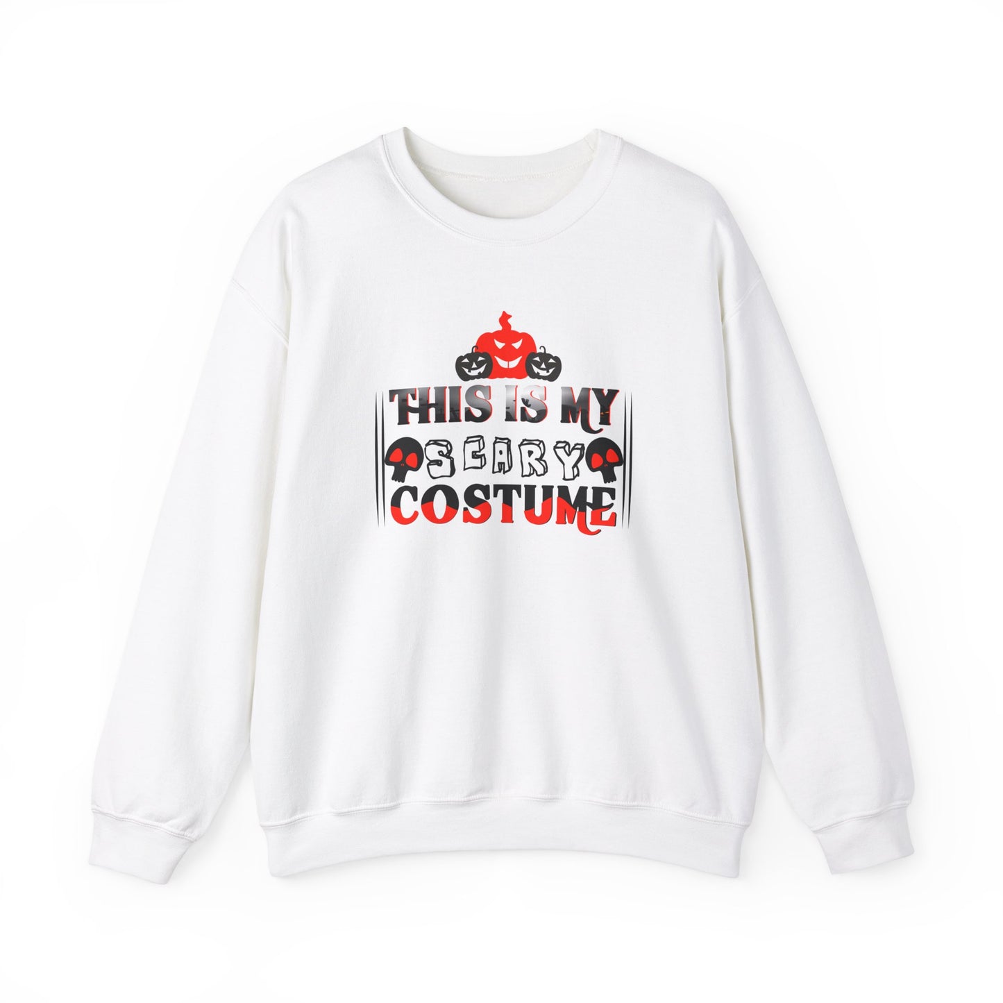 This Is My Scary Costume - Unisex Heavy Blend™ Crewneck Sweatshirt