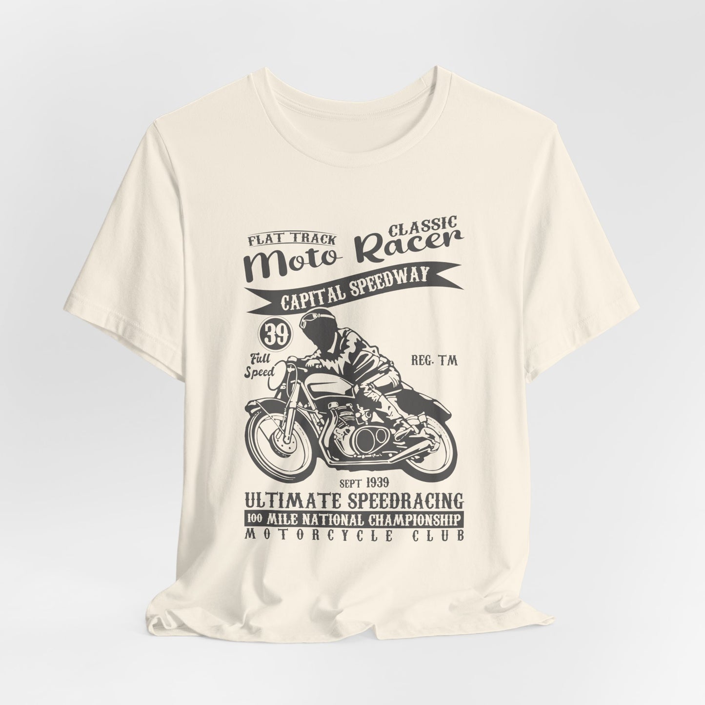 Classic Motor Racer - Unisex Jersey Short Sleeve Tee - 13296