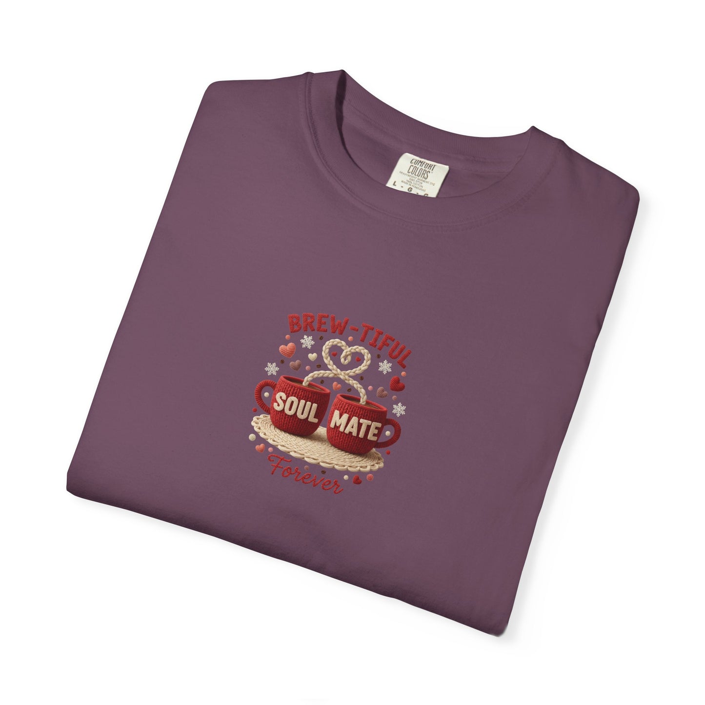 Brew-tiful Soul Mate Coffee Graphic T-Shirt - 14747