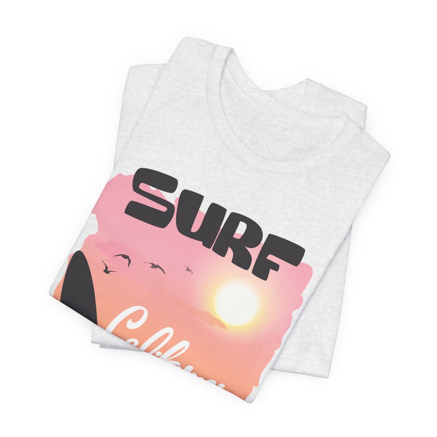 Surf California, Wave Riders - Unisex Jersey Short Sleeve Tee - 13184