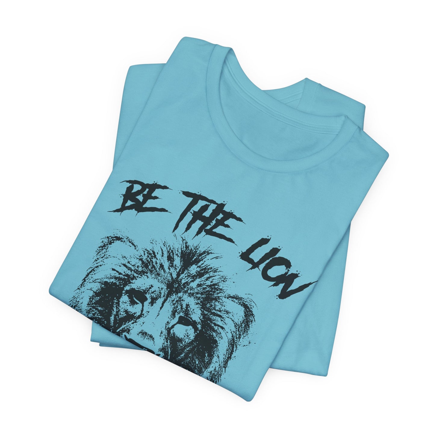 Gym: Be The Lion - Unisex Jersey Short Sleeve Tee