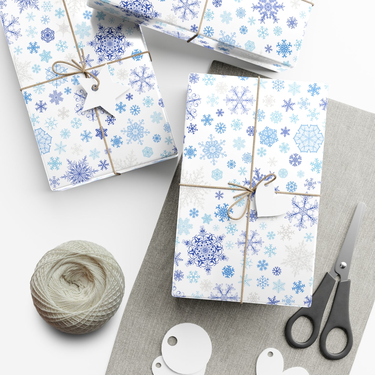 Snowflakes - Gift Wrap Papers - 10006