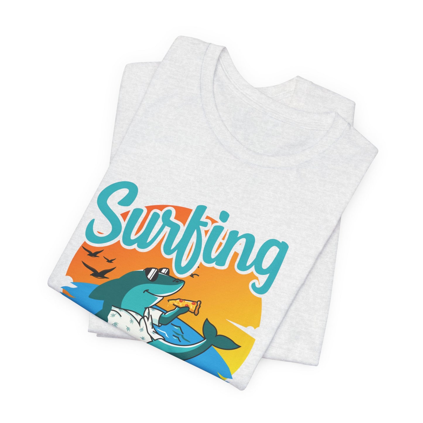Surfing Paradise - Unisex Jersey Short Sleeve Tee - 13092