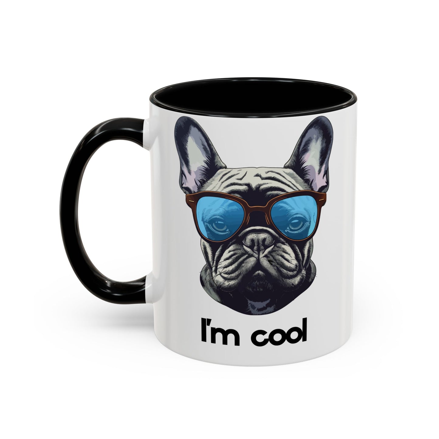 Cool French Bulldog Coffee Mug | Cute Pet Lover Gift, Animal Lover Mug, Fun Kitchen Decor, Dog Themed Gifts - 14080