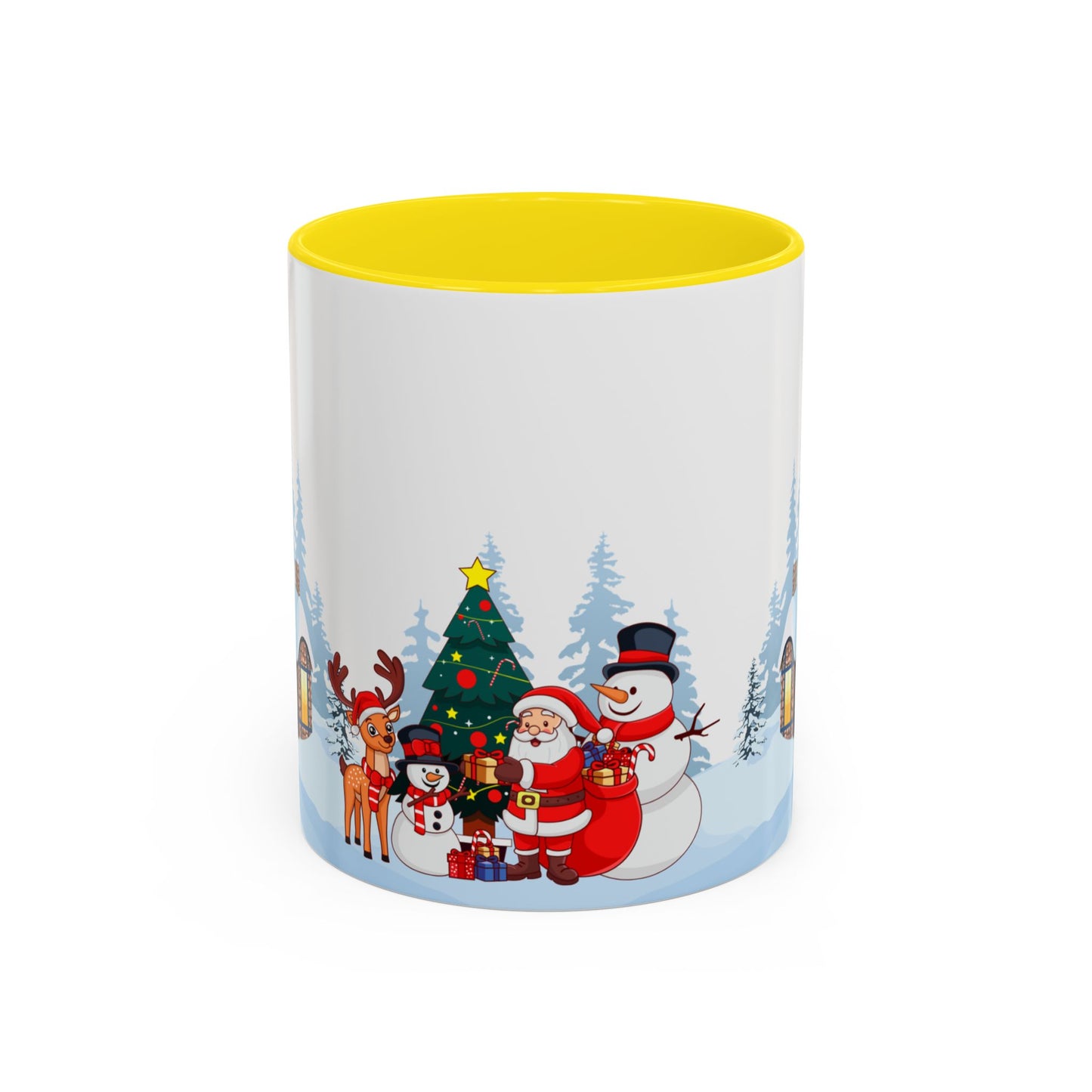 Outdoor Christmas Party - Accent Coffee Mug (11, 15oz) - 10454