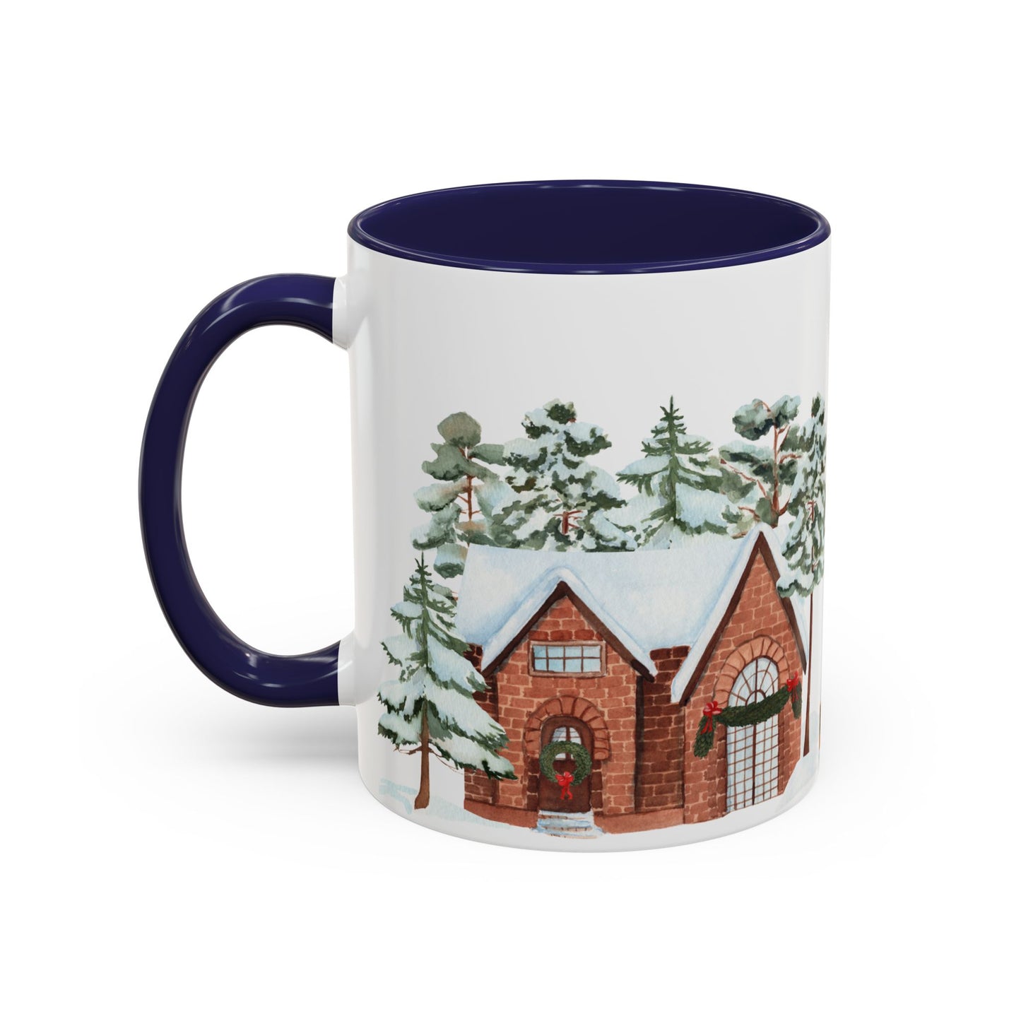 Christmas Houses - Accent Coffee Mug (11, 15oz) - 10456