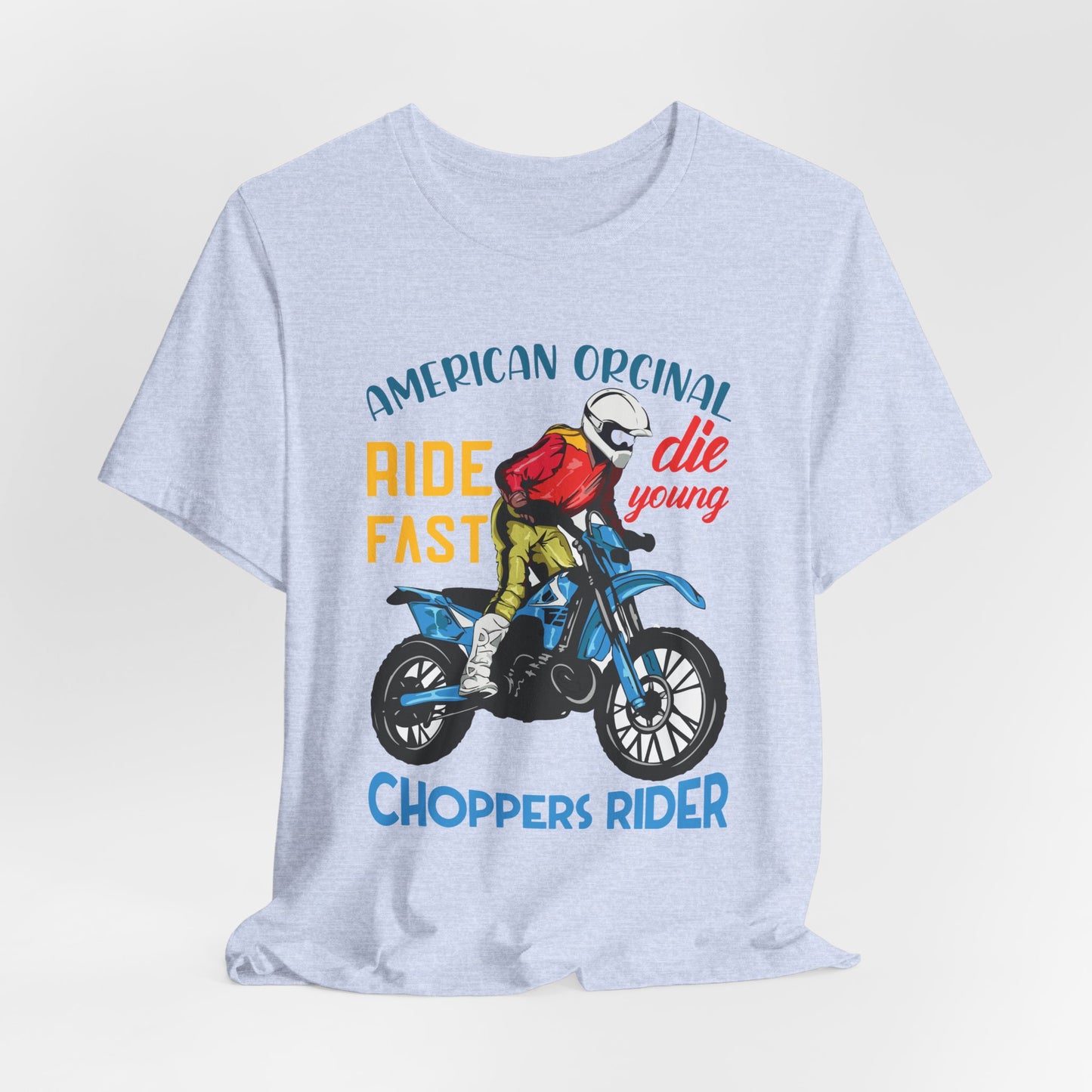American Original,  Choppers Rider - Unisex Jersey Short Sleeve Tee - 13561