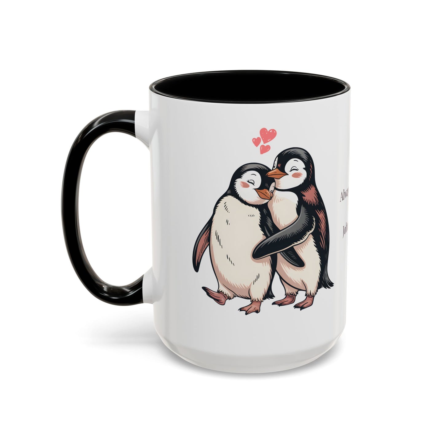 Love You More – Personalized Valentine’s Coffee Mug | Custom Romantic Gift —  (11/15 oz) - 14743