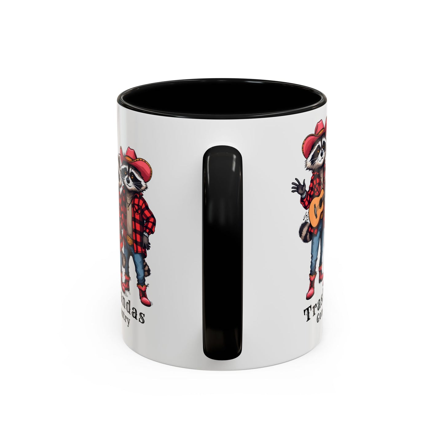 Trash Pandas Gone Country Mug – Funny Raccoon Band Coffee Mug Gift - 14860