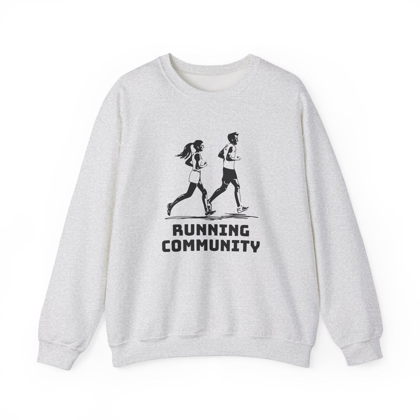 Running Community - Unisex Heavy Blend™ Crewneck Sweatshirt