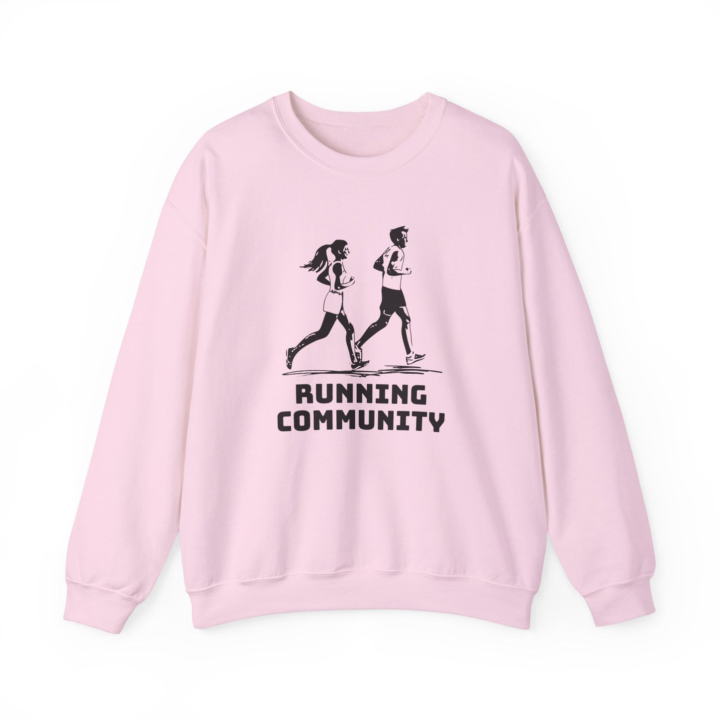 Running Community - Unisex Heavy Blend™ Crewneck Sweatshirt