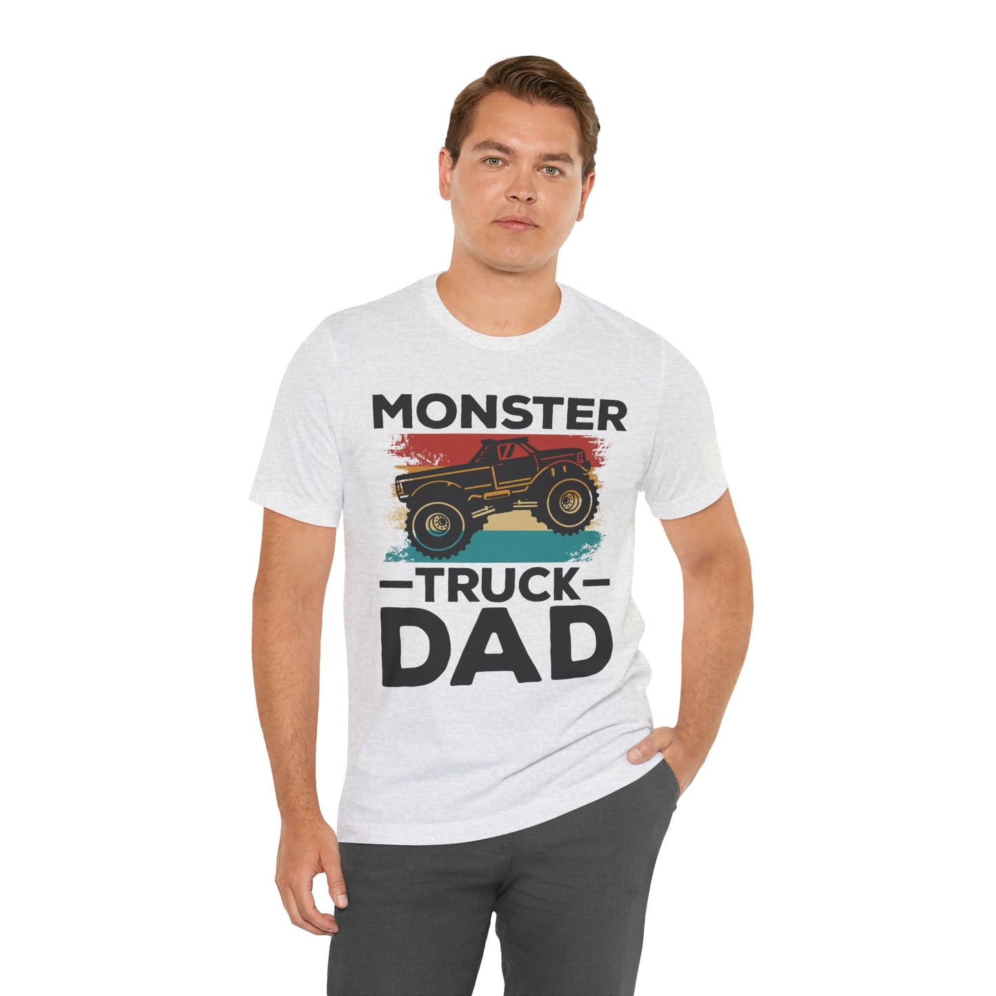 Monster Truck Dad - Unisex Jersey Short Sleeve Tee - 13723