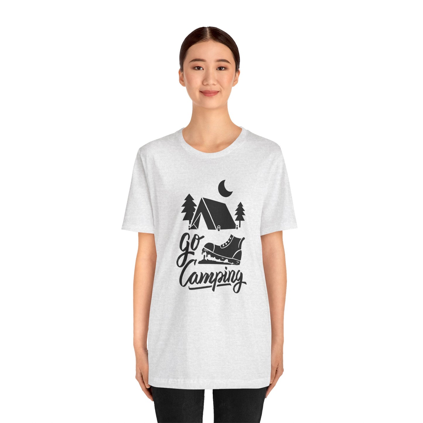 Go Camping - Unisex Jersey Short Sleeve Tee - 10750