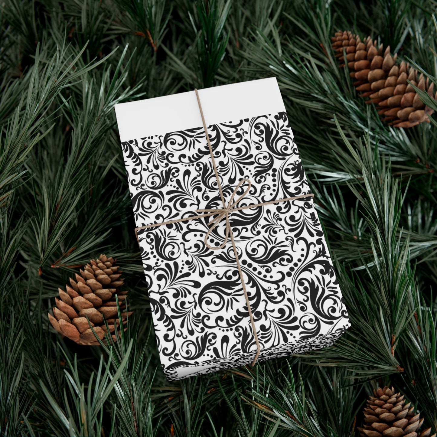 Black Pattern - Gift Wrap Papers - 10296