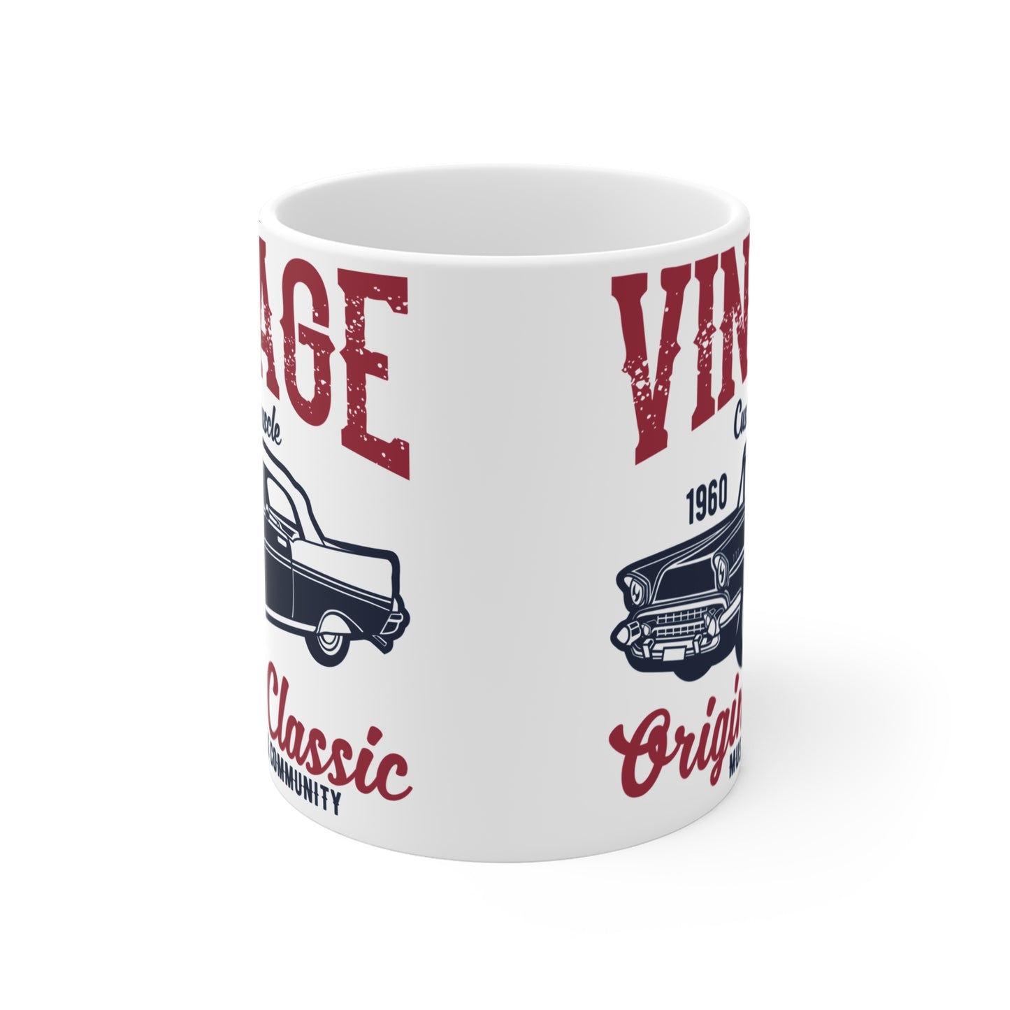 Vintage Custom Muscle, Original Classic - Mug 11oz - 12960