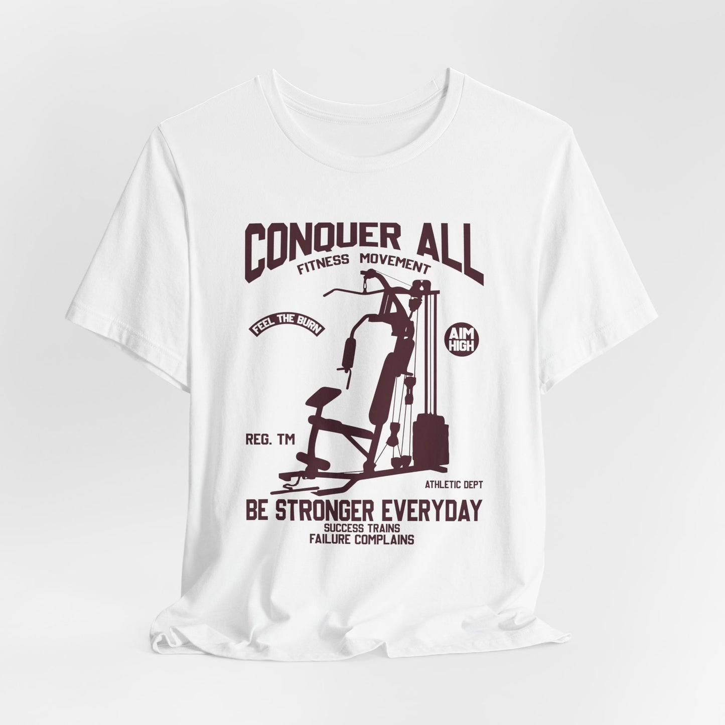 Gym: Be Stronger Every Day - Unisex Jersey Short Sleeve Tee