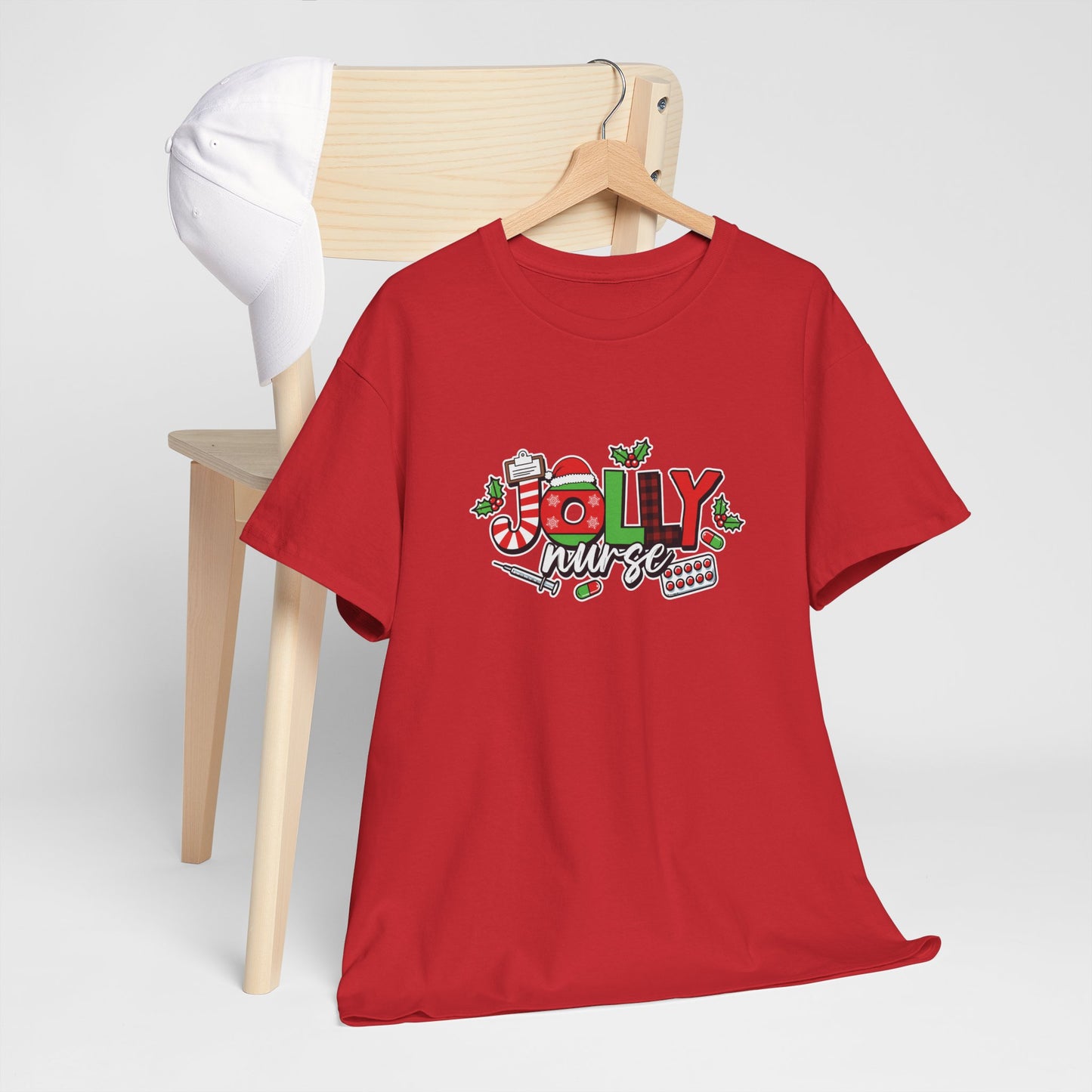 Jolly Nurse - Unisex Heavy Cotton Tee - 10350