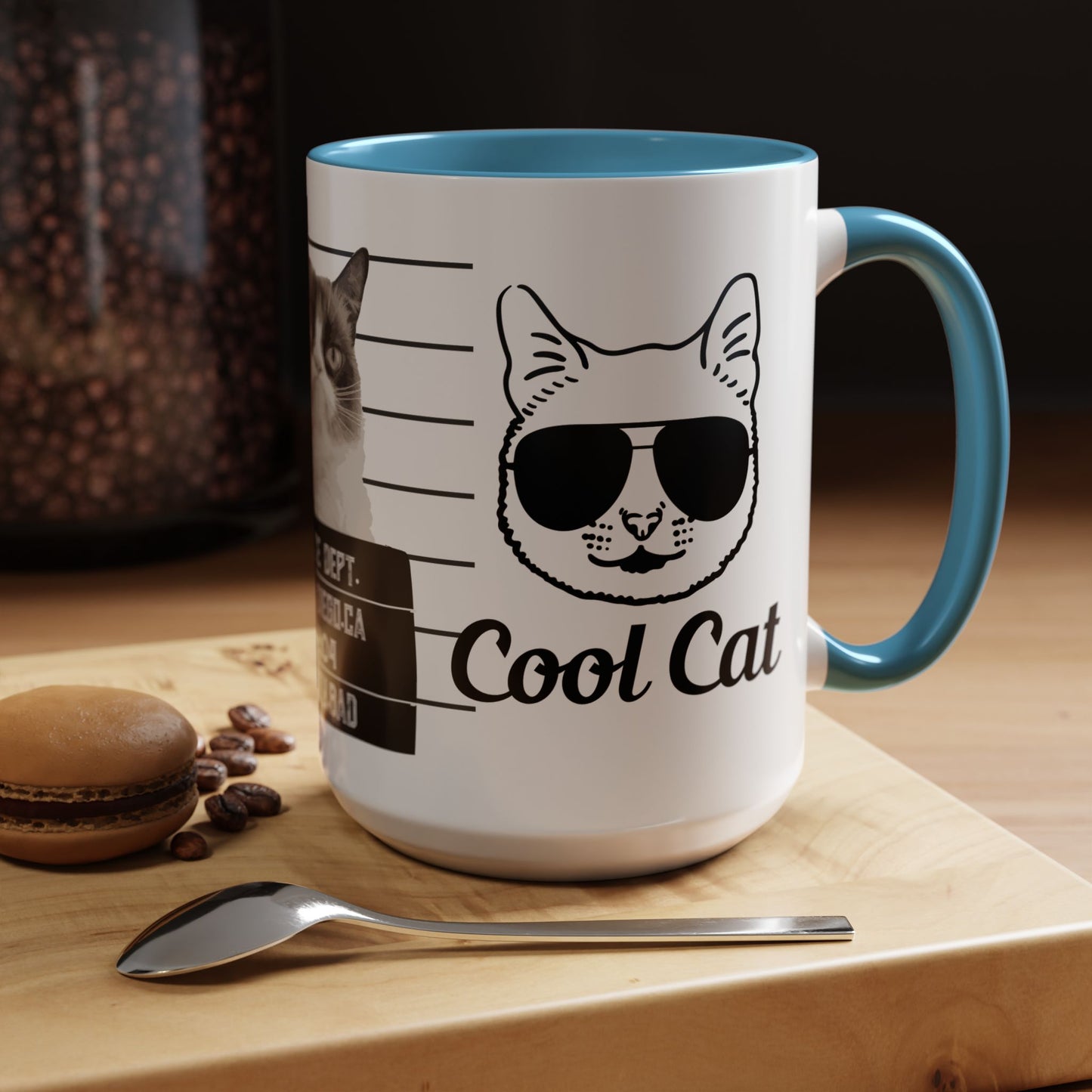 Kitty Bad - Accent Coffee Mug (11, 15oz)