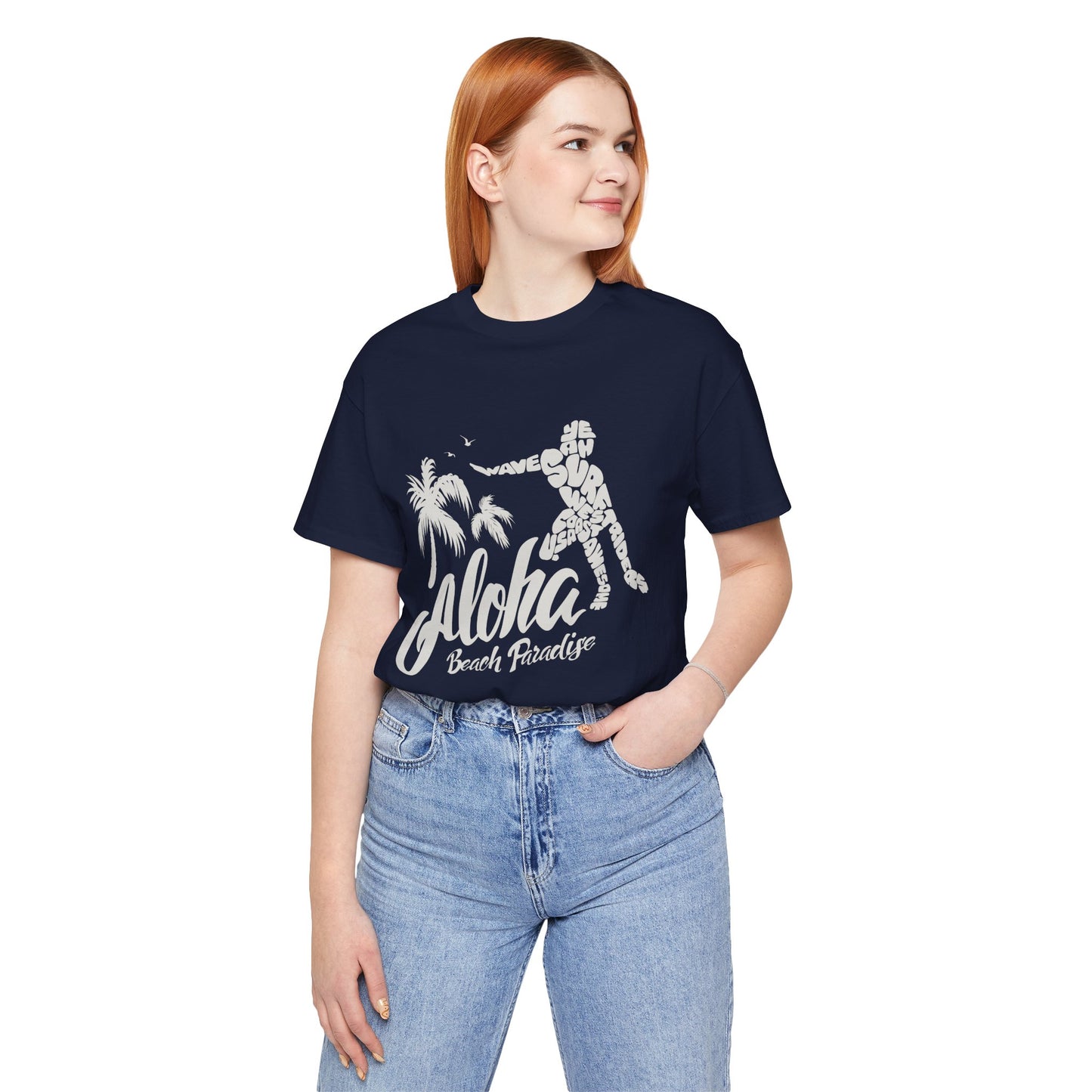 Aloha Beach Paradise - Unisex Jersey Short Sleeve Tee - 13180