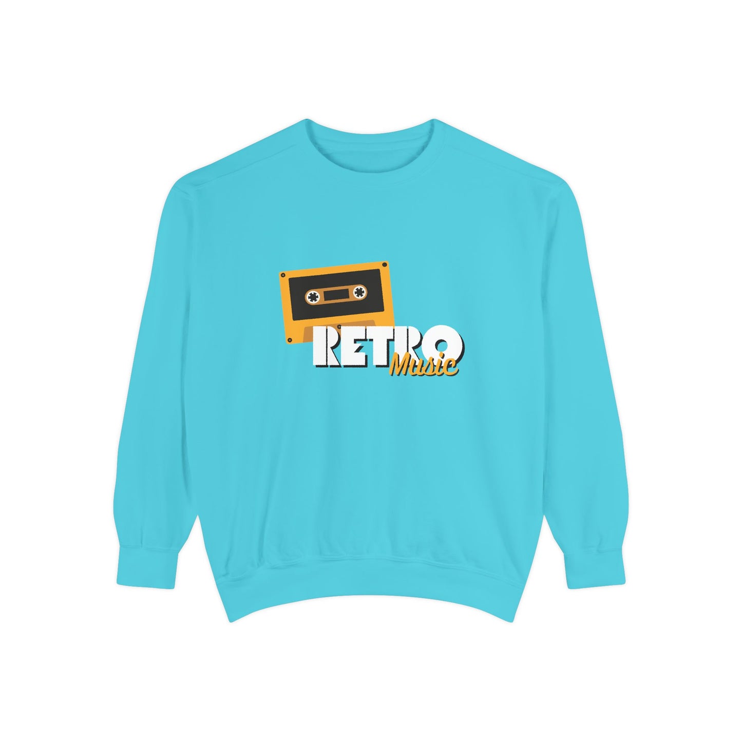 Retro Music - Unisex Garment-Dyed Sweatshirt - 10604