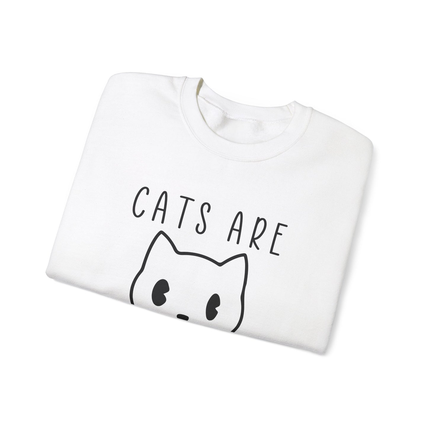 Cats Are Forever - Unisex Heavy Blend™ Crewneck Sweatshirt