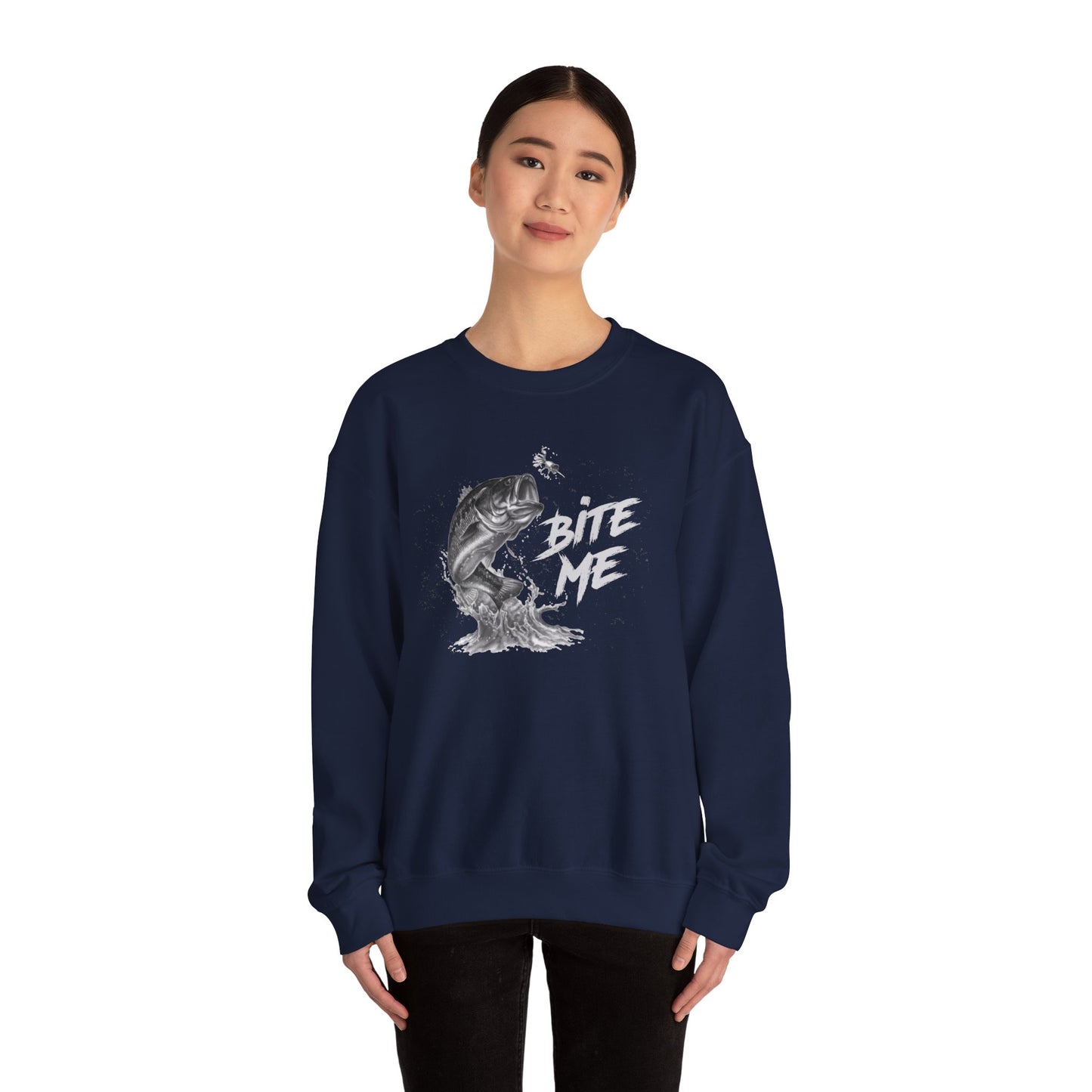 Bite Me - Unisex Heavy Blend™ Crewneck Sweatshirt