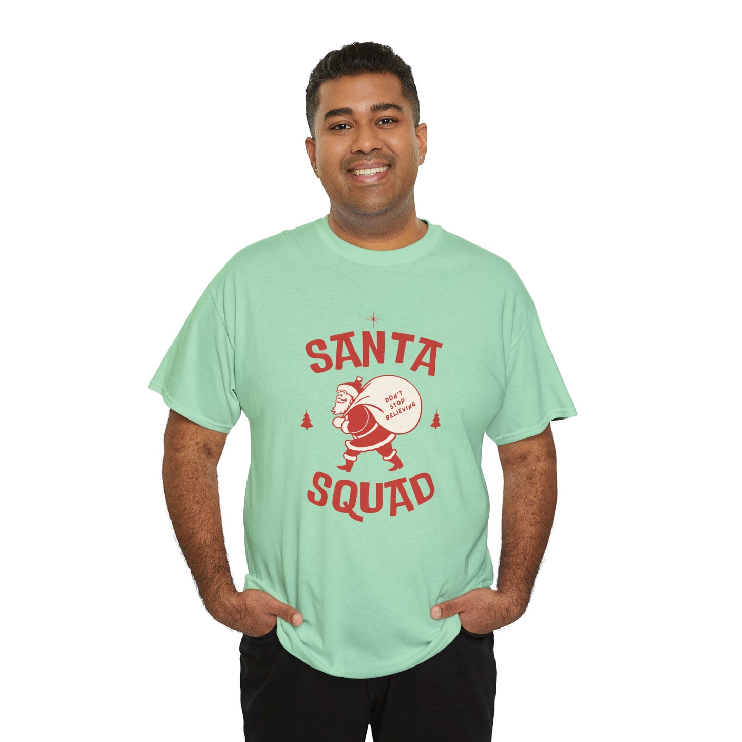 Santa Squad - Unisex Heavy Cotton Tee