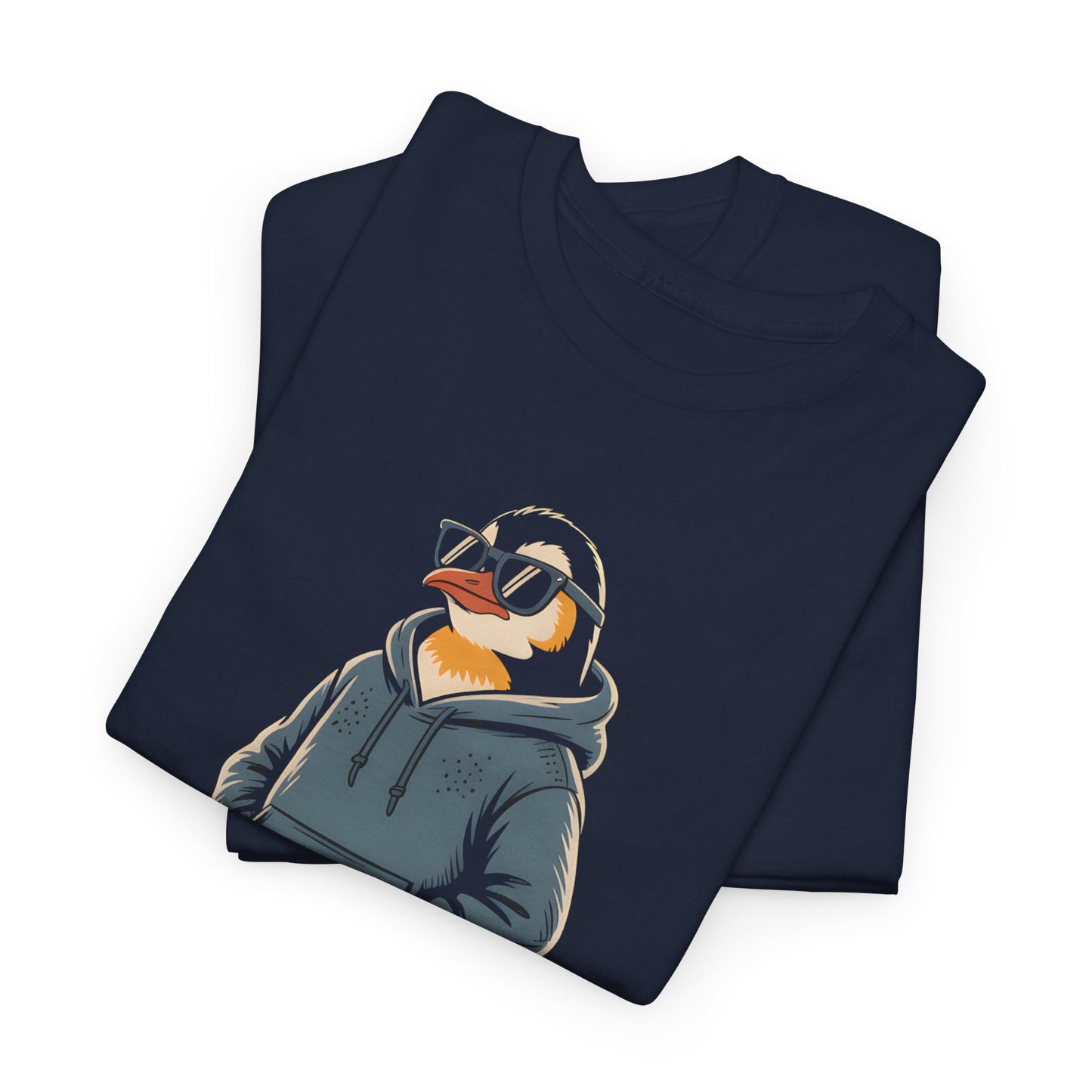 Funny Penguin T-Shirt – “People? No Thanks” Introvert Anti-Social Humor Tee Gift - 14847