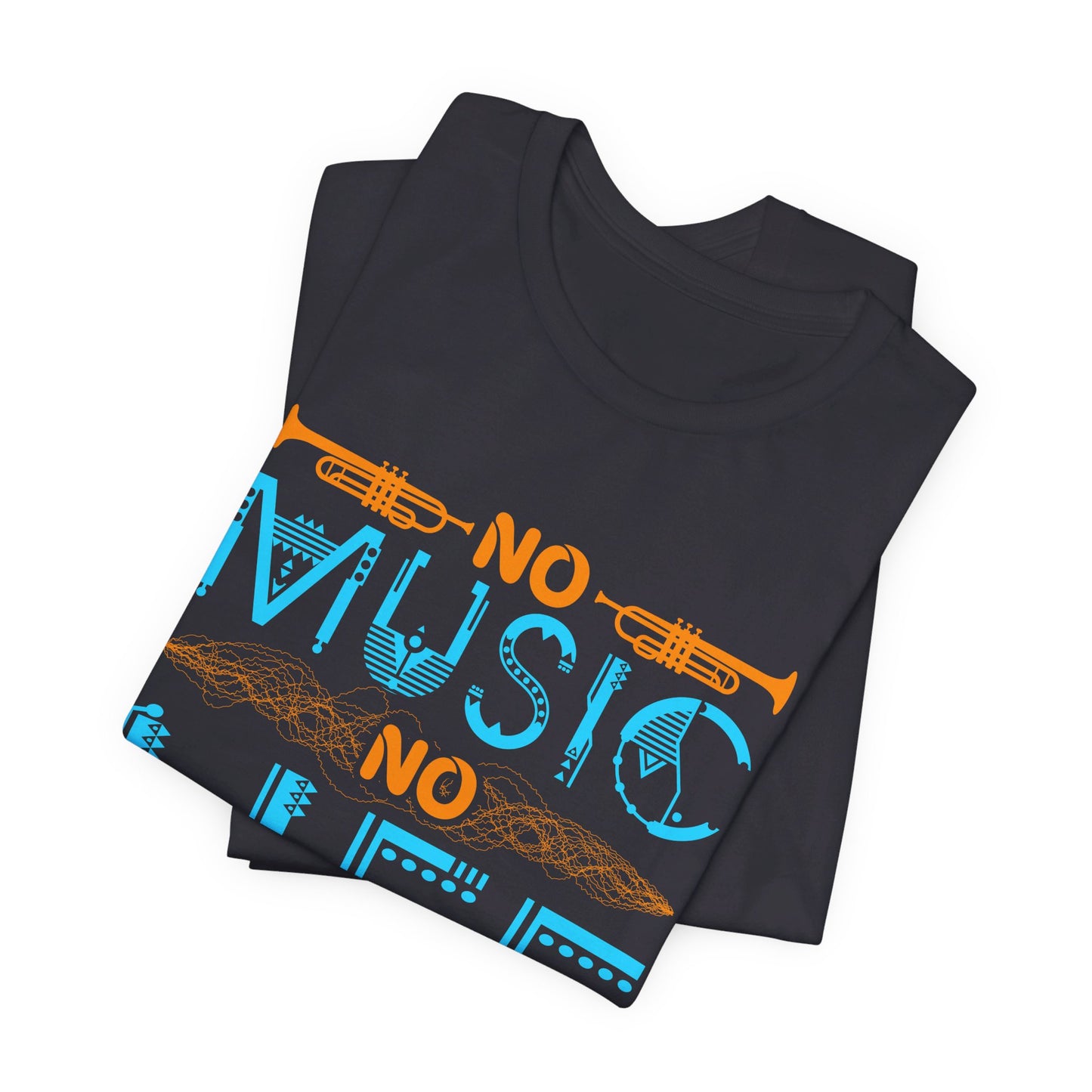 No Music No Life - Unisex Jersey Short Sleeve Tee