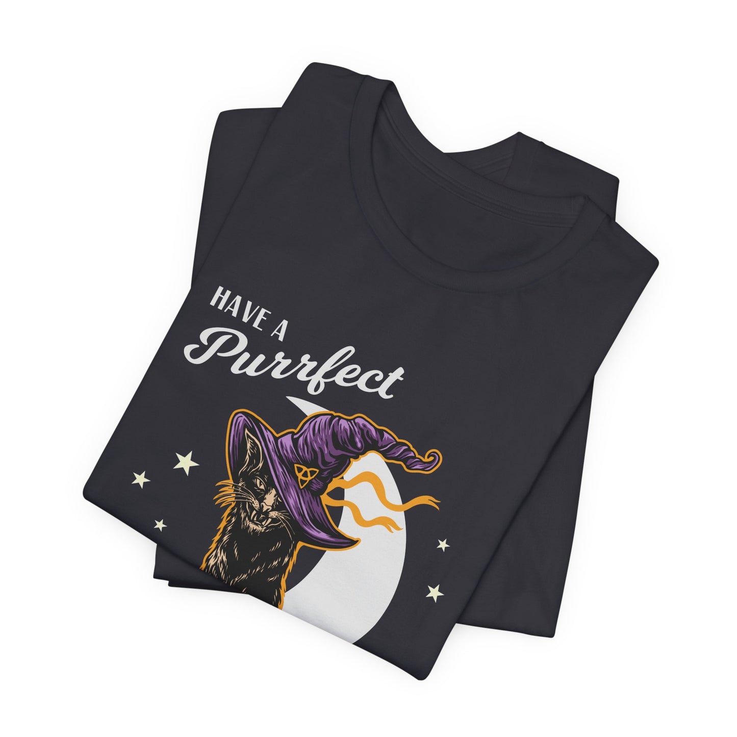 Have A Purfect Halloween - Unisex Jersey Short Sleeve Tee - 12921